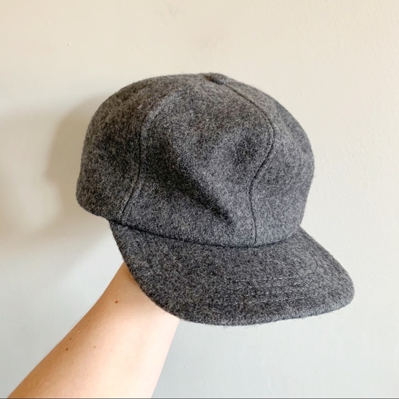 Vintage Accessories - Vintage • wool blend trucker style hat ball cap